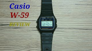 Casio W-59 review \