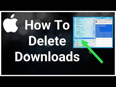 How to delete downloads on Mac