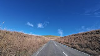 初冬の霧ヶ峰ドライブと車山ハイキング