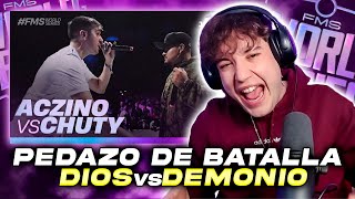 😱ACZINO Y CHUTY SE DICEN DE TODO 😱🔥LA MEJOR BATALLA A PURAS PERSONALES QUE HE VISTO EN AÑOS 🔥 FMS WS