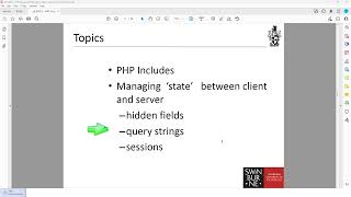 PHP03 - Understanding State Information and hidden form fields