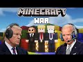 Presidents Start a WAR in Minecraft for 9 Minutes Straight!