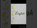 Aesthetic Front Page Idea 💡 | Soha's Studio | DIY 40 #shorts #viralshorts #frontpage #english #diy