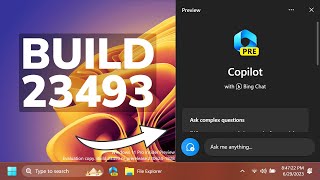 New Windows 11 Build 23493 – New Copilot AI, New Settings Homepage, Native RAR Support, Fixes (Dev)