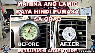 MITSUBISHI ADVENTURE | MAHINA ANG LAMIG KAYA HINDI PUMASA SA GRAB DAHIL SA HIGH PRESSURE! |PANOORIN!