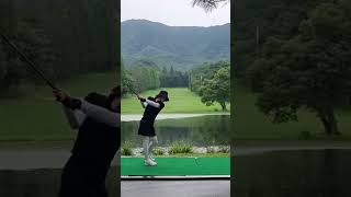 77년생 구력1개월#첫라운딩#드라이버스윙#golf