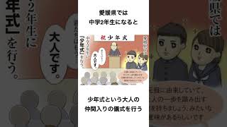 愛媛県のあるあるネタ　#shorts #雑学