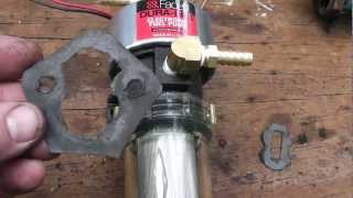 How to Change a Diesel Mechanical Fuel Pump to an Electric Pump