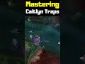 Mastering Caitlyn Traps - League of Legends #shorts