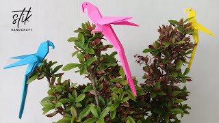 EASY ORIGAMI Paper Parrot