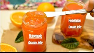 ঘরে তৈরি কমলার জেলি/জ্যাম  || Homemade Jelly/Jam || অরেঞ্জ জেলি