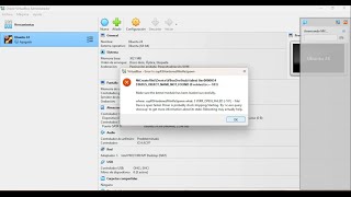 🔴 SOLUCIÓN Error en VirtualBox - \