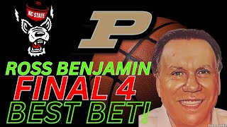 Purdue Boilermakers vs NC State Wolfpack Final Four Predictions | 2024 Final Fou