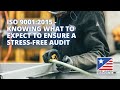 ISO 9001:2015 - Knowing What to Expect to Ensure a Stress-Free Audit