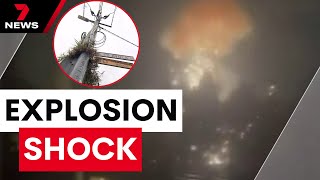 Mystery blast triggers power outages across Melbourne’s inner west | 7 News Australia
