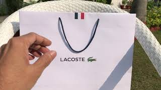 Unboxing Lacoste Polo Shirt