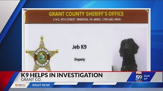 K-9 assists Grant County Sheriff’s Office with human trafficking investigation