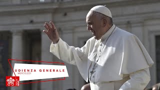 Udienza Generale 16 giugno 2021 Papa Francesco