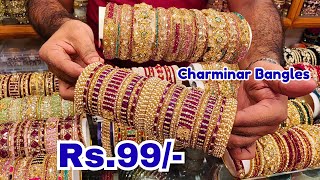 Charminar Bangles Low Price Ladbazar Wholesale Market Hyderabad Street Shopping