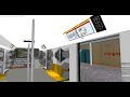 openbve debut update dta sie c200a full journey on sideville line with annoucements