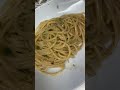 Spaghetti con origano calabrese, acciughe di Sciacca, pomodori di Sorrento e basilico