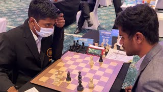 The longest game of Asian Continental | Praggnanandhaa vs Murali Karthikeyan | Final Moments