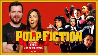 My wife watches Pulp Fiction for the FIRST time