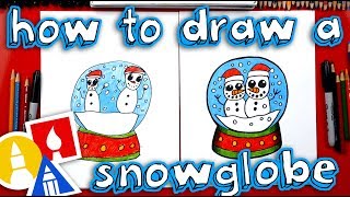 How To Draw A Snowglobe
