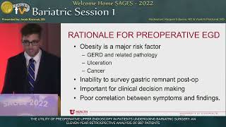 THE UTILITY OF PREOPERATIVE UPPER ENDOSCOPY IN PATIENTS UNDERGOING BARIATRIC SURGERY: AN ELEVEN-...