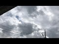 ウェザーリポート動画1019@千葉茂原【am10 55分頃】雲の多い空模様