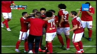 عماد متعب يحرز هدف الثلاث نقاط للنادى الاهلى فى الدقيقة 91 ... بتروجيت VS الاهلى 0 / 1