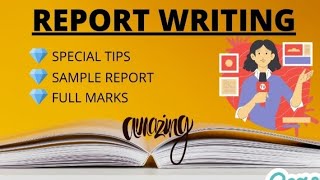 Report Writing | How to write a Report | Format | Example| Exhibition|