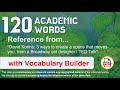 120 Academic Words Ref from 