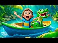 Row Row Row Your Boat | Classic Nursery Rhyme for Kids | Nursery Rhymes & Kids Songs