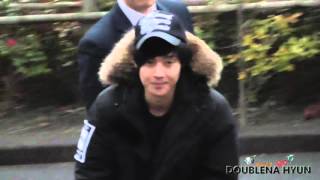 2015.02.08 kim hyun joong gemini  niigata 退勤