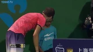 Dimitrov Tends To Injured Ball Boy Shanghai 2016