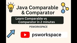 Java Comparable vs Comparator Explained in 2 Minutes | Get Interview Ready in 2 mins.