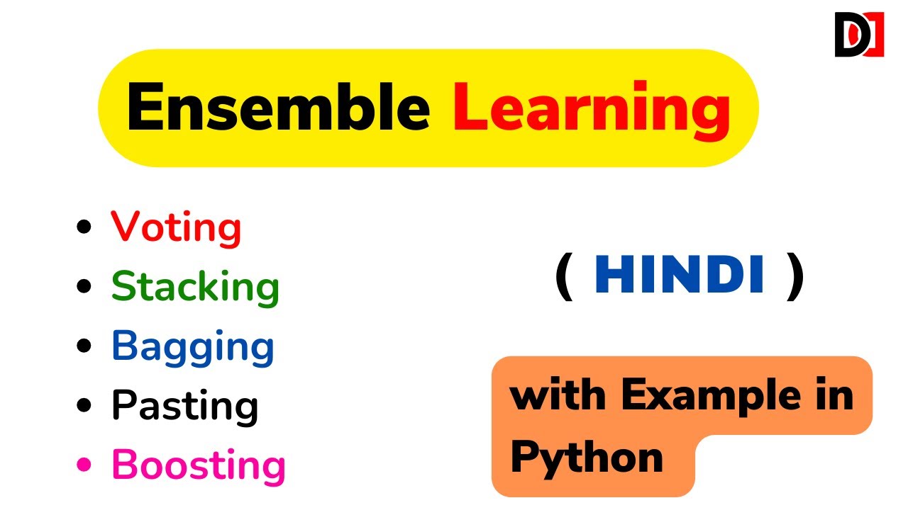 Ensemble Learning Techniques In ML: Voting, Stacking, Bagging, Pasting ...