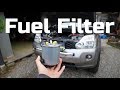 X-TRAIL T31 / Try replacing the fuel filter/ 165000km走行したので燃料フィルターを交換してみる