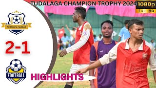 TUDALAGA CHAMPION TROPHY !! 2024 USRA VS SUNDARGARH\\\\GOALS - 1 - 2 HIGHLIGHTS