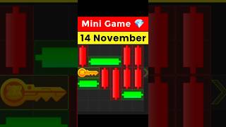 Hamster kombat mini game today | Hamster kombat mini game key | 14 November hamster kombat new key