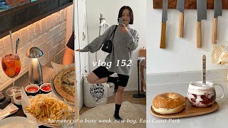 【ENG SUB】VLOG 152✨| Organising the studio | Dinner at East Coast | Korean designer bag