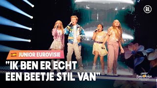 #3 DE EERSTE REPETITIE VAN STAY TUNED 🎤 | JUNIOR EUROVISIE SONGFESTIVAL 2024 🇪🇸