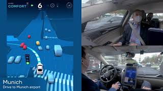 Intel CEO Rides in the Mobileye Autonomous Vehicle