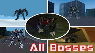 Transformers: Autobots - All Bosses