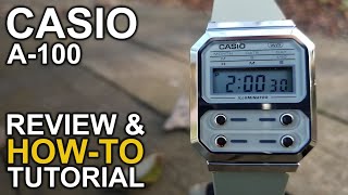 Casio A100 - Watch Review and How to Tutorial