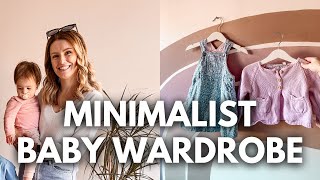 Minimalist Baby Capsule Wardrobe + Checklist | Toddler Girl Kids Capsule Wardrobe | Minimalist Mum