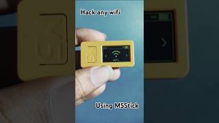 How to Hack any wifi using M5StickC Plus 2 #shorts #wife