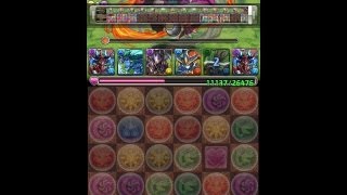 【パズドラ】CoCコラボ 地獄級 サタンPT