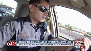 Bakersfield police department starting new citizen volunteer unit